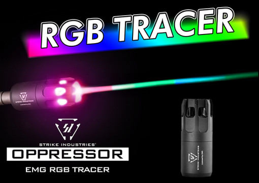 美國 EMG & SI 原廠授權 RGB TRACER 彩虹橋發光器 火焰效果噴火豬
